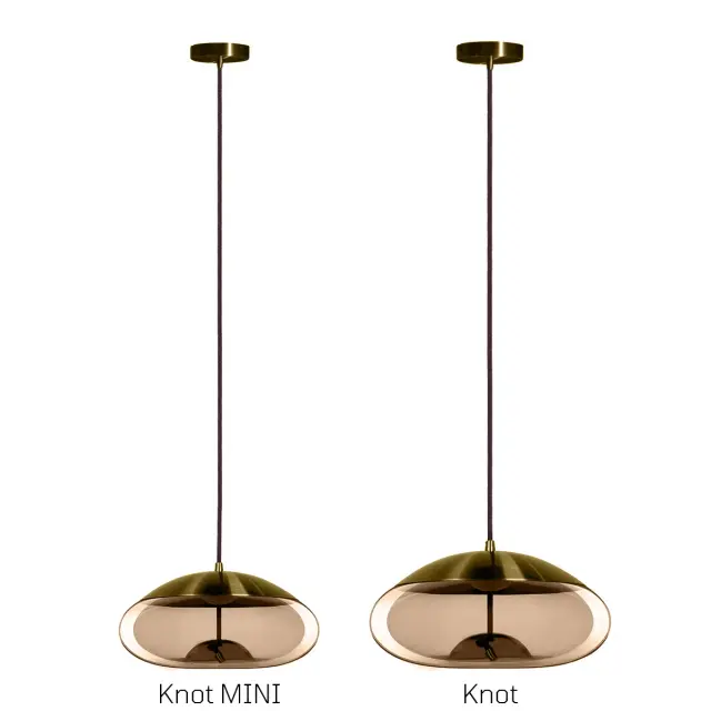 Светильник Loft IT 8135-D KNOT — золотой, ракурс 6