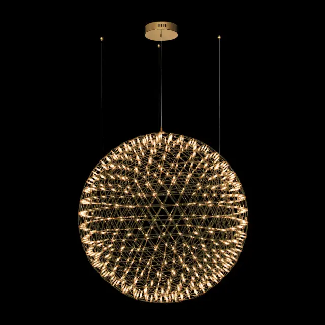 Светильник Loft IT 9027-127 Gold RAIMOND — золотой, ракурс 2