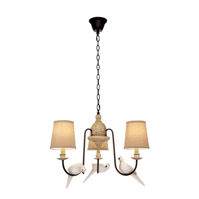 Люстра Loft IT LOFT1029A-3 BIRDS — черный