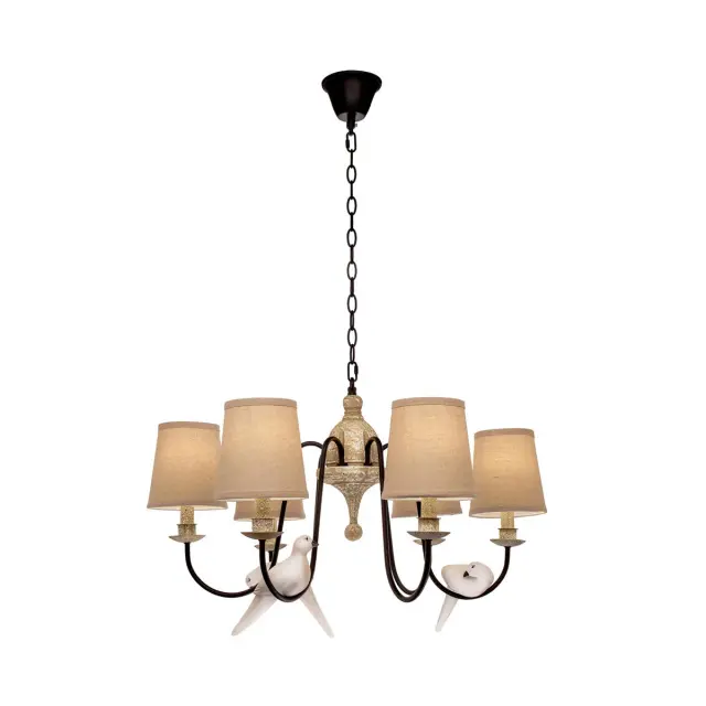 Люстра Loft IT LOFT1029A-6 BIRDS — черный