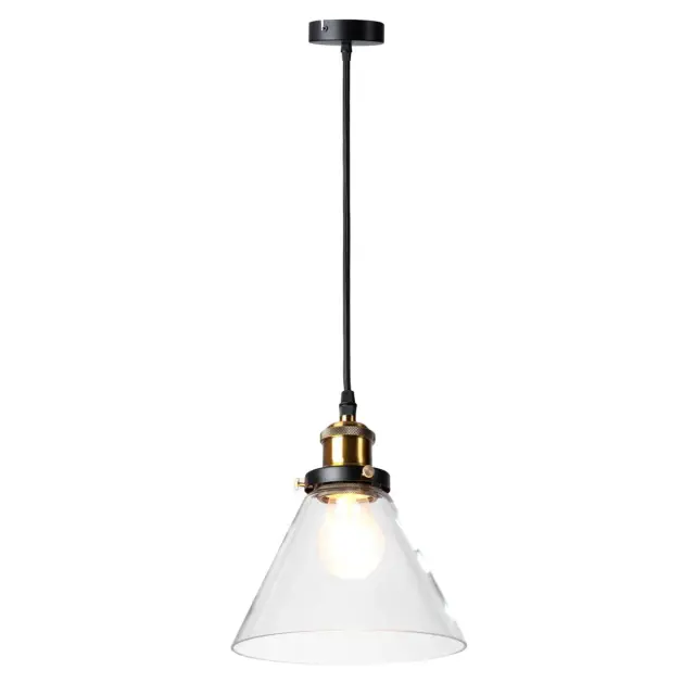 Светильник Loft IT LOFT1123 FACTORY FILAMENT — черный, ракурс 2