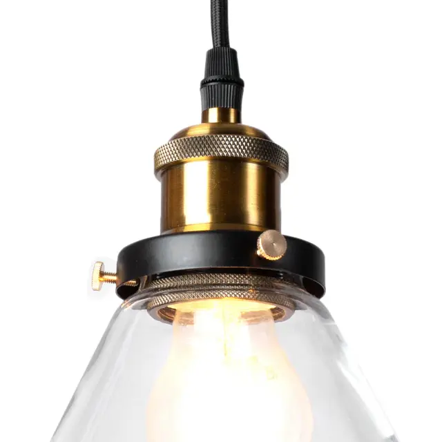 Светильник Loft IT LOFT1123 FACTORY FILAMENT — черный, ракурс 3