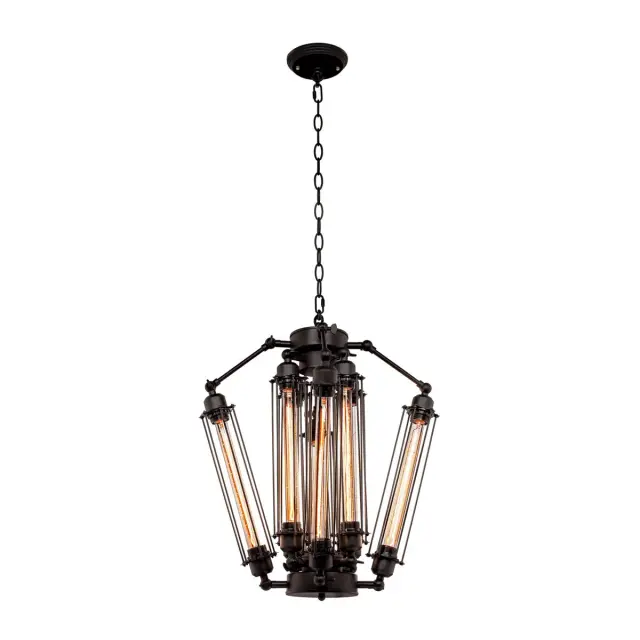 Люстра Loft IT LOFT1136 LOFT INDUSTRIAL CAGE — черный