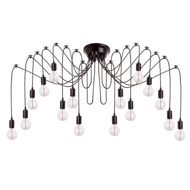 Люстра Loft IT LOFT1162/16 SPIDER — черный