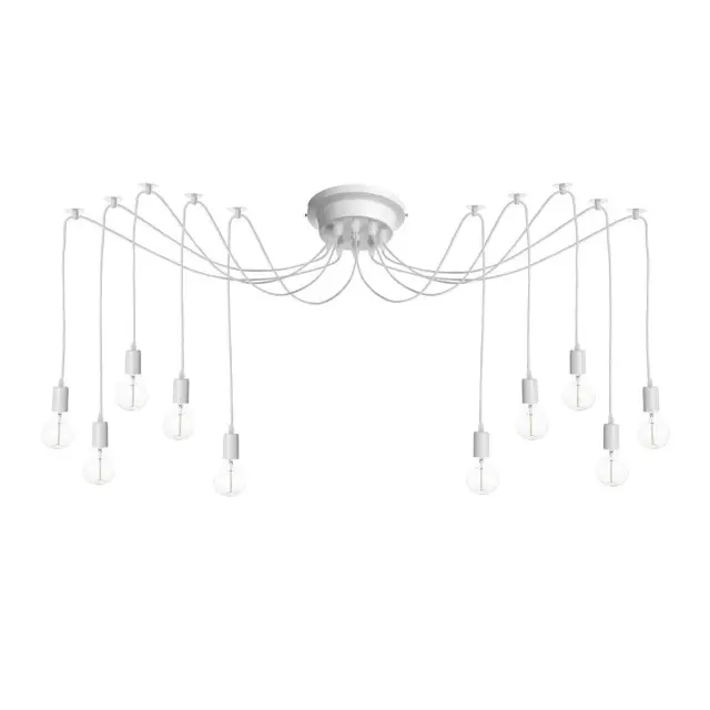 Люстра Loft IT LOFT1162W/10 SPIDER — белый