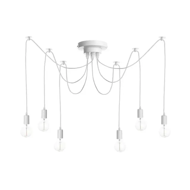 Люстра Loft IT LOFT1162W/6 SPIDER — белый