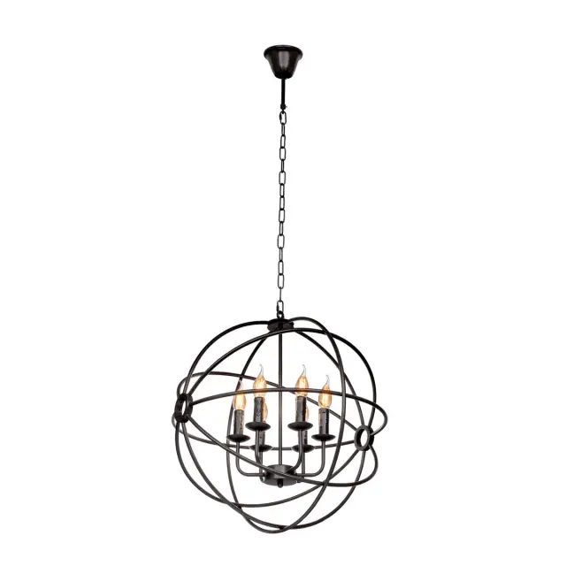 Люстра Loft IT LOFT1192-6 FOUCAULTS ORB — коричневый