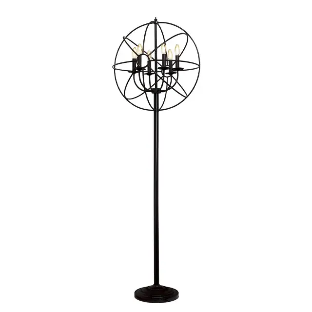 Торшер Loft IT LOFT1192F FOUCAULTS ORB — коричневый