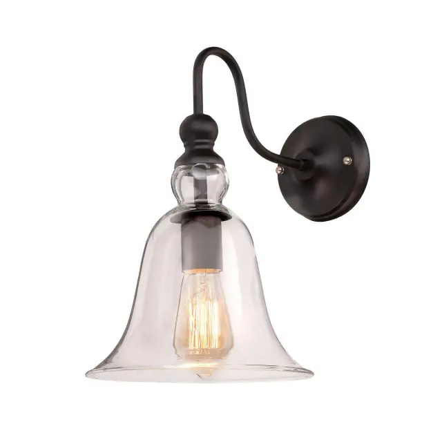Бра Loft IT LOFT1812W GLASS BELL — черный
