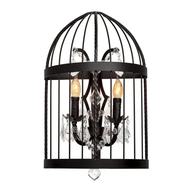 Бра Loft IT LOFT1891W VINTAGE BIRDCAGE — черный