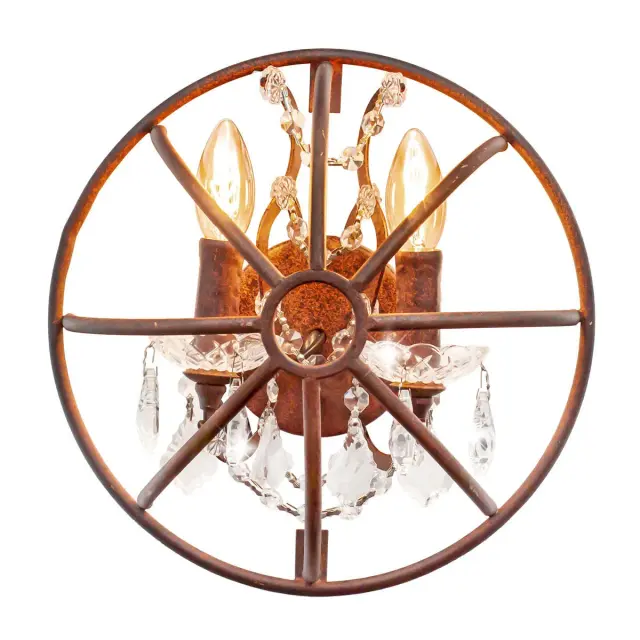 Бра Loft IT LOFT1897W FOUCAULTS ORB CRYSTAL — коричневый