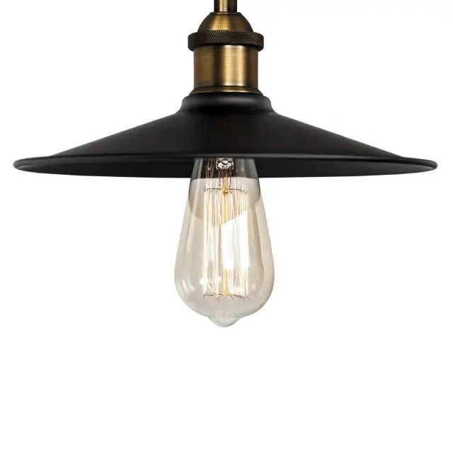 Бра Loft IT LOFT2101W FACTORY FILAMENT — черный, ракурс 3