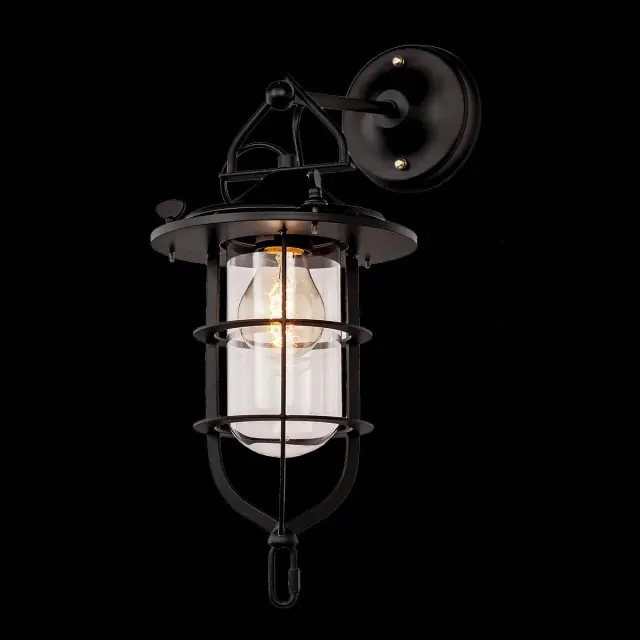 Бра Loft IT LOFT2116W WAREHOUSE — черный, ракурс 2