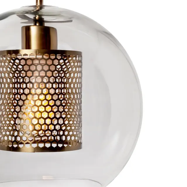 Светильник Loft IT LOFT2566-B HEXAGON — бронза, ракурс 2