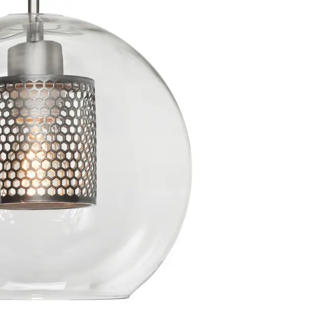 Светильник Loft IT LOFT2567-B HEXAGON — никель, ракурс 2