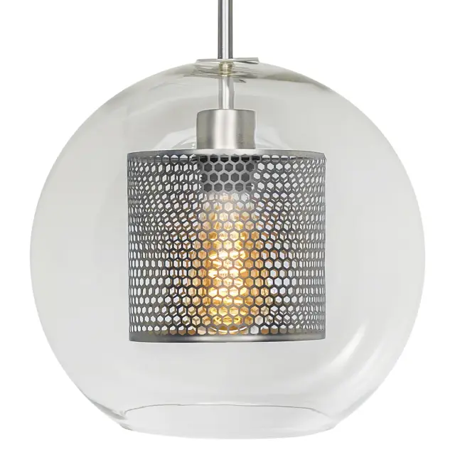 Светильник Loft IT LOFT2567-C HEXAGON — никель, ракурс 2