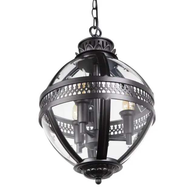 Люстра Loft IT LOFT3043-BL LANTERN RESIDENTIAL — черный, ракурс 3