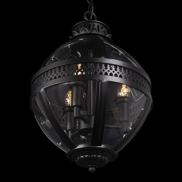 Люстра Loft IT LOFT3043-BL LANTERN RESIDENTIAL — черный, ракурс 4
