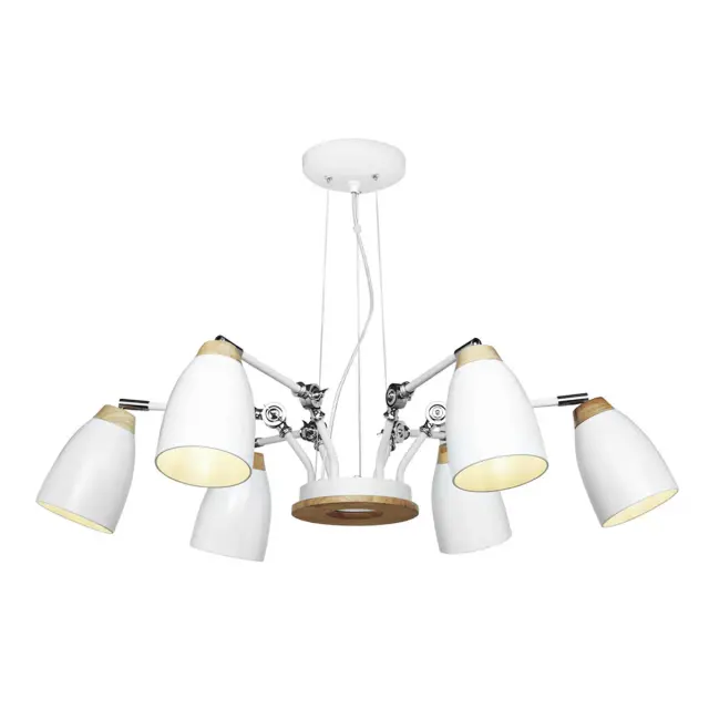 Люстра Loft IT LOFT4402/6WH WATCHMAN — белый, ракурс 2
