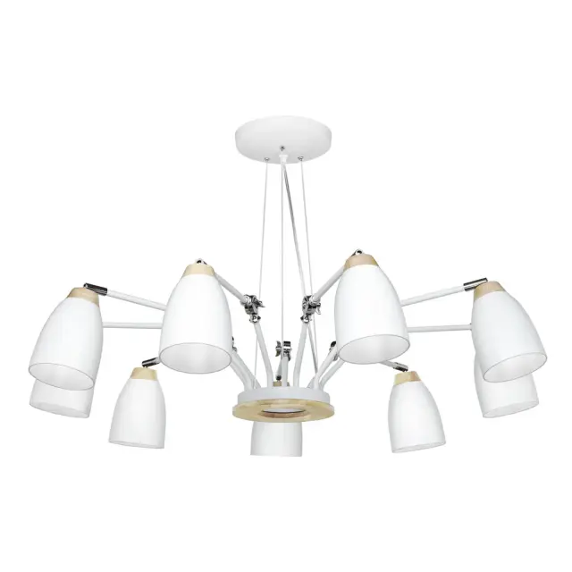 Люстра Loft IT LOFT4402/9WH WATCHMAN — белый