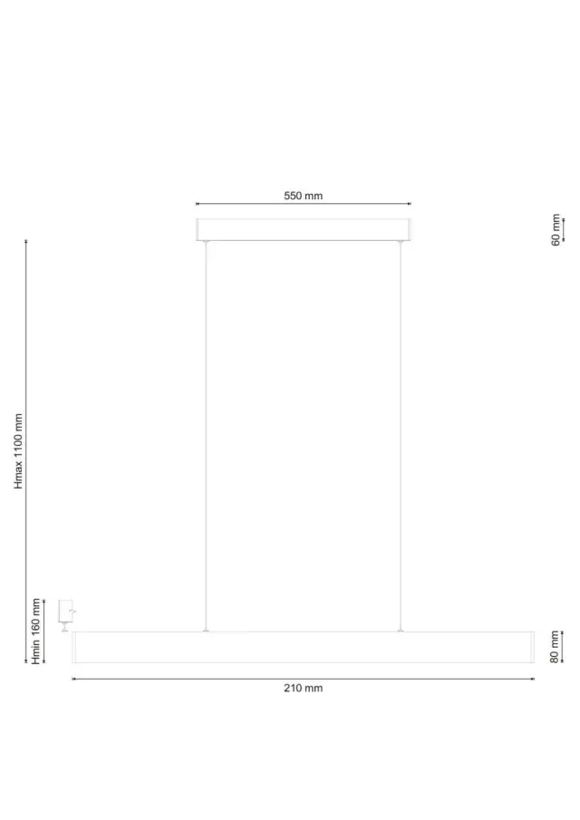 Светильник Lucia Tucci AERO 206.30 bianco LED — белый, ракурс 2