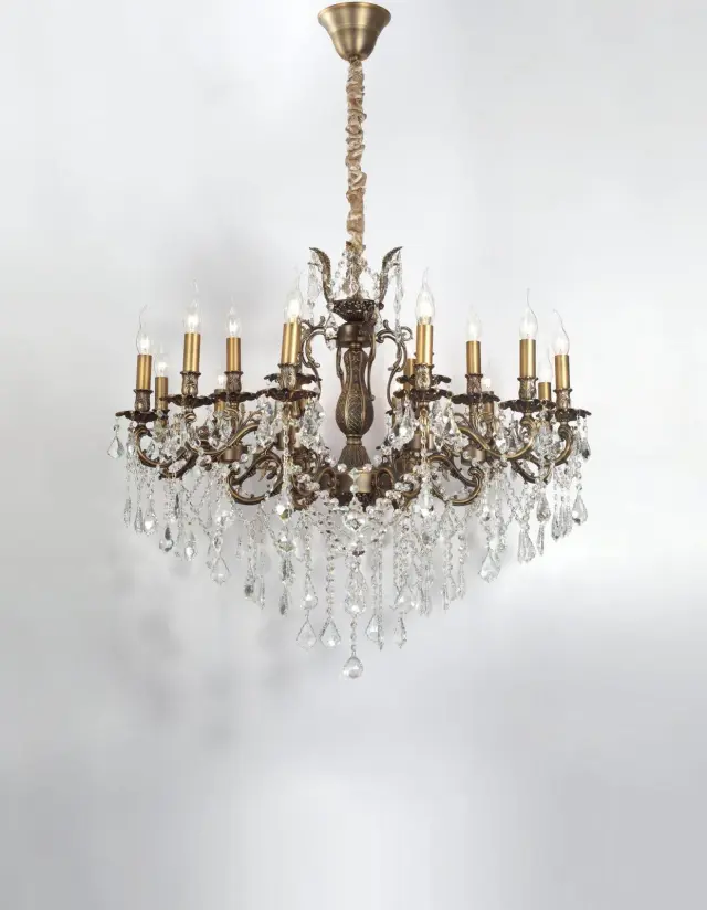 Люстра Lucia Tucci BARLETTA 122.12.6 antique — бронза