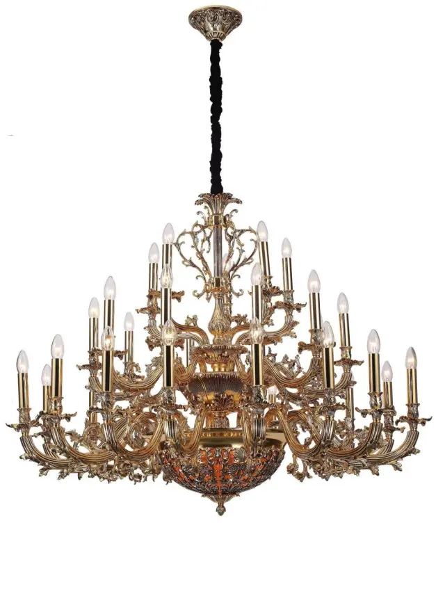 Люстра Lucia Tucci FIRENZE 1780.30.3 antique gold — золотой