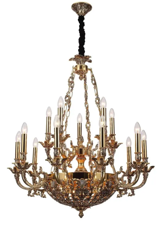 Люстра Lucia Tucci FIRENZE 1781.15.3 antique gold — золотой