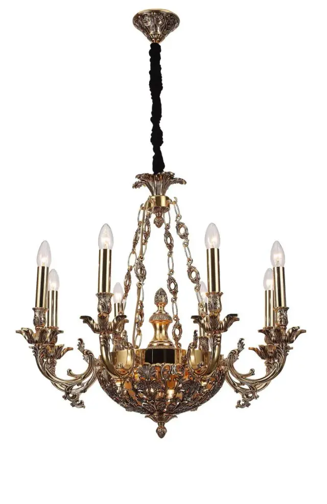 Люстра Lucia Tucci FIRENZE 1781.8.2 antique gold — золотой