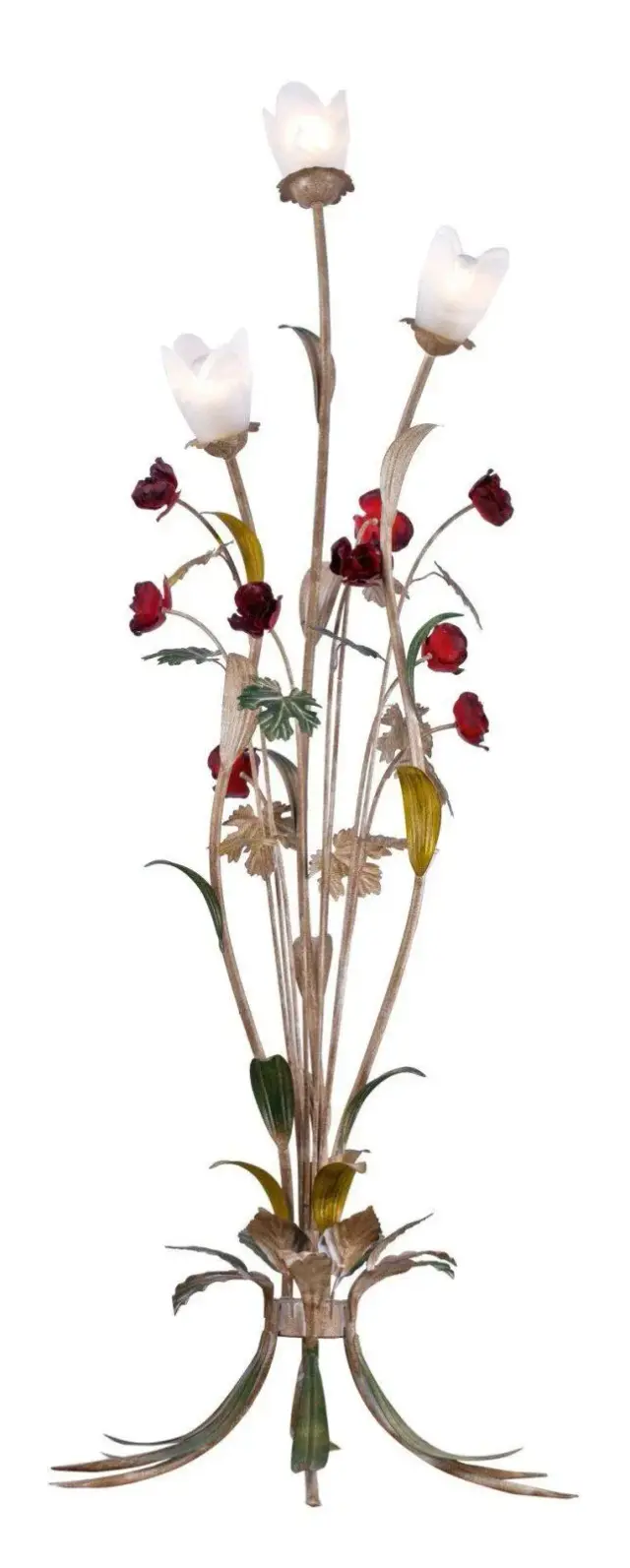 Торшер Lucia Tucci Fiori di rose F1760.3 — коричневый