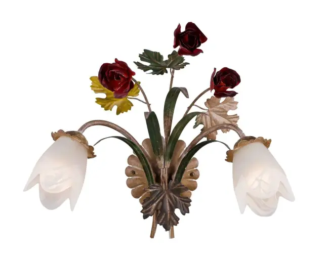 Бра Lucia Tucci Fiori di rose W1760.2 — коричневый