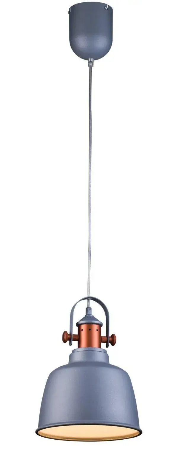 Светильник Lucia Tucci INDUSTRIAL 1820.1 SAND SILVER — серый