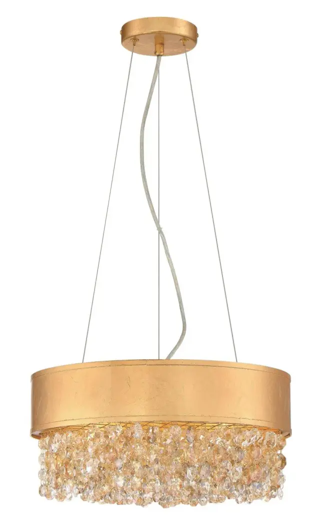 Светильник Lucia Tucci fabian 1554.5 gold leaf — золотой
