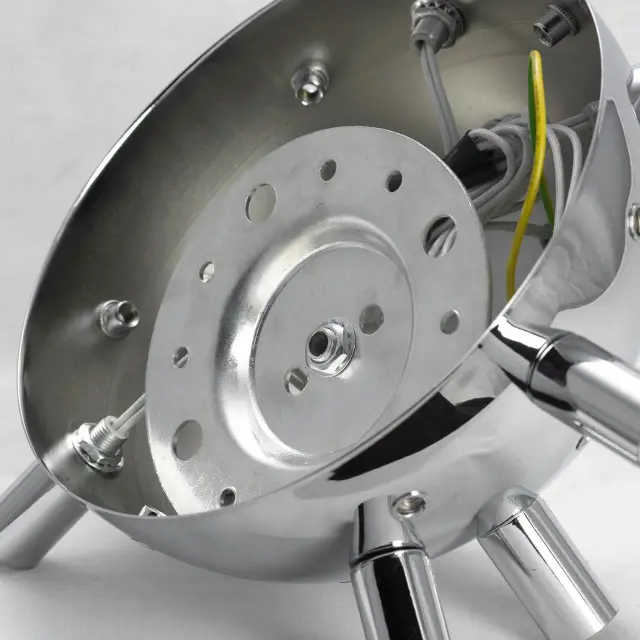 Люстра Lussole LSA-5907-09 БРИОСКО — хром, ракурс 3
