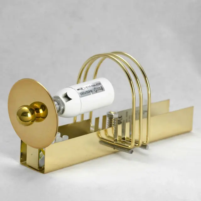 Бра Lussole LSA-7701-01 СЕЛВИНО — золотой, ракурс 3