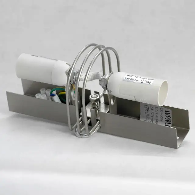 Бра Lussole LSA-7711-02 СЕЛВИНО — никель, ракурс 2