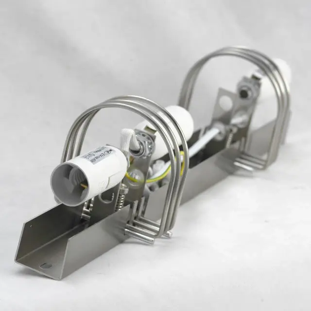 Бра Lussole LSA-7711-03 СЕЛВИНО — никель, ракурс 2