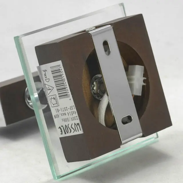Бра Lussole LSF-2571-01 МОНТОН — черный, ракурс 4