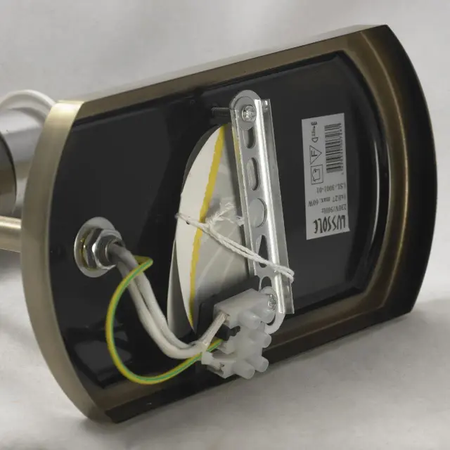 Бра Lussole LSL-3001-01V СОНА — бронза, ракурс 4