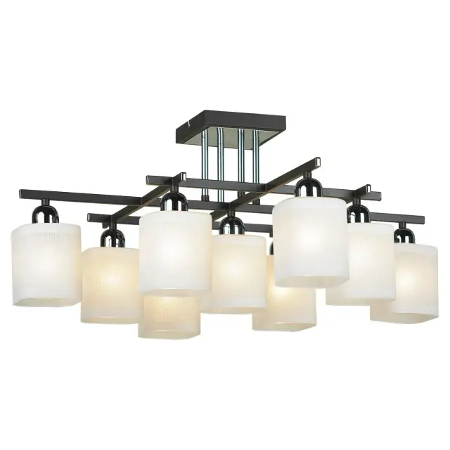Люстра Lussole LSL-9007-09 КОСТАНЗО — венге