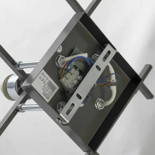 Люстра Lussole LSL-9007-09 КОСТАНЗО — венге, ракурс 4