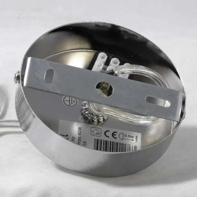 Светильник Lussole LSP-0159 ХОКСИН — хром, ракурс 7