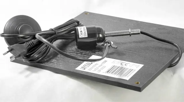 Торшер Lussole LSP-0333 ВУДРУФ — черный, ракурс 4