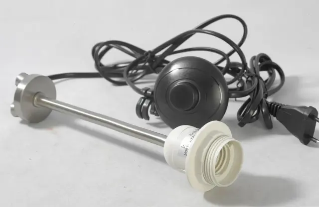 Торшер Lussole LSP-0502 ТРАКСТОН — никель, ракурс 3
