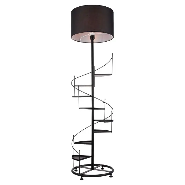 Торшер Lussole LSP-0524 ВРАНГЕЛЬ — черный
