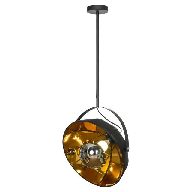 Светильник Lussole LSP-0556-C120 КЛАМАТ — черный
