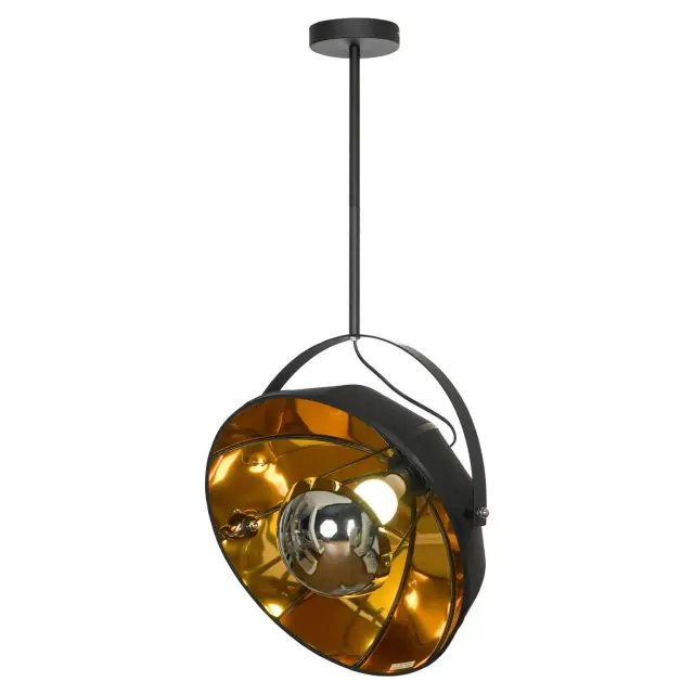 Светильник Lussole LSP-0556-C80 КЛАМАТ — черный