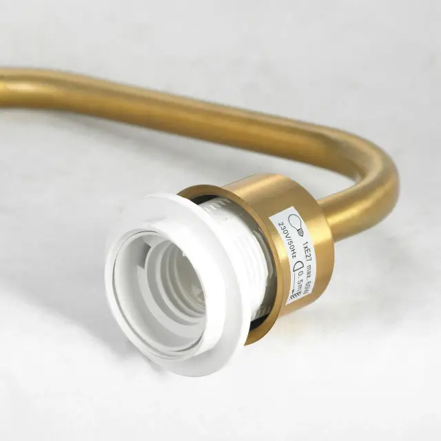Торшер Lussole LSP-0574 ЙОКОН — золотой, ракурс 2
