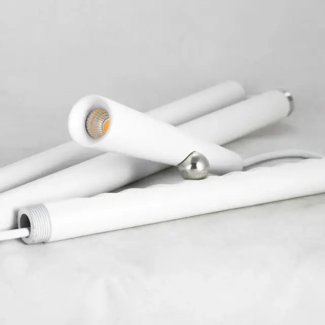 Торшер Lussole LSP-0578 ДОУСОН — белый, ракурс 2