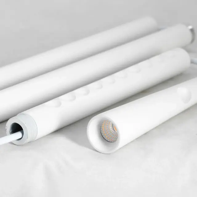 Торшер Lussole LSP-0578 ДОУСОН — белый, ракурс 4